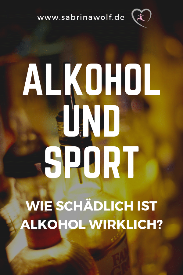 Alkohol Sport - wie schädlich ist Alkohol wirklich?